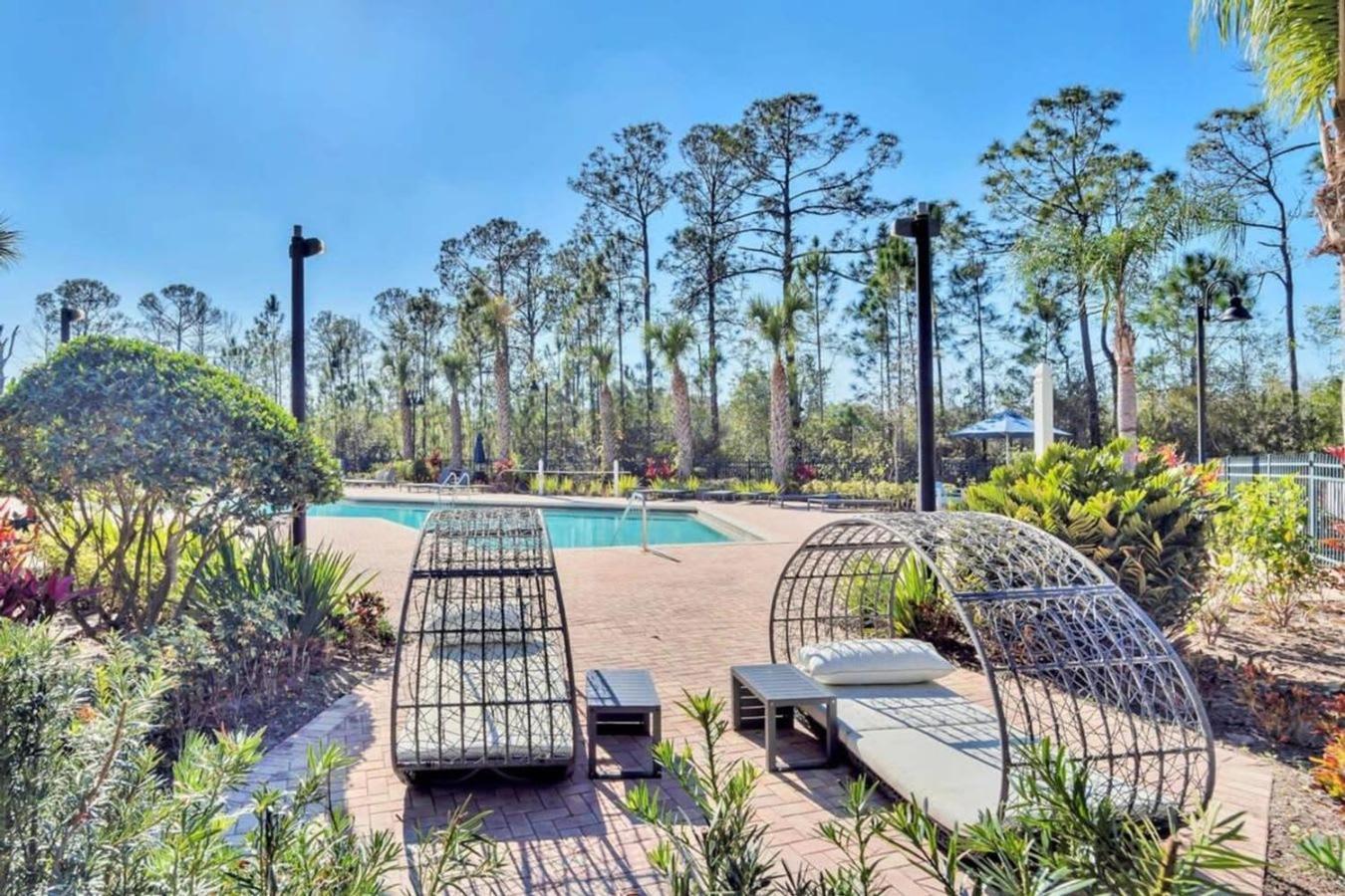 Modern 3Br - Near Disney - Pool And Hot Tub ออร์ลันโด ภายนอก รูปภาพ